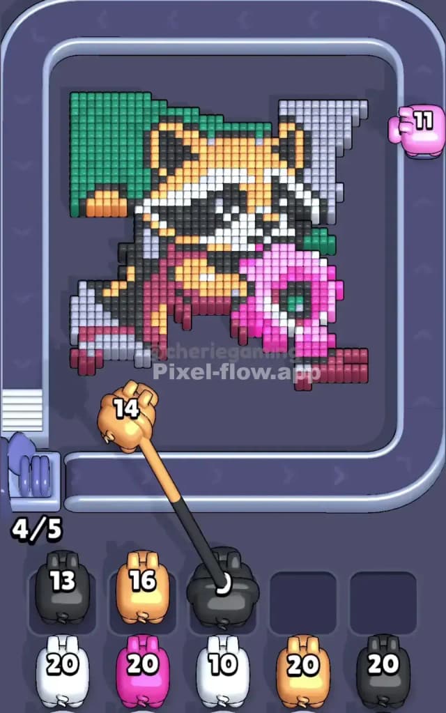 Pixel Flow Level 471 Solution 1