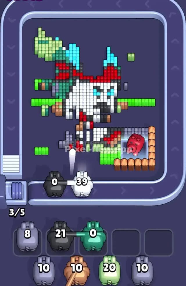 Pixel Flow Level 1706 Solution 2