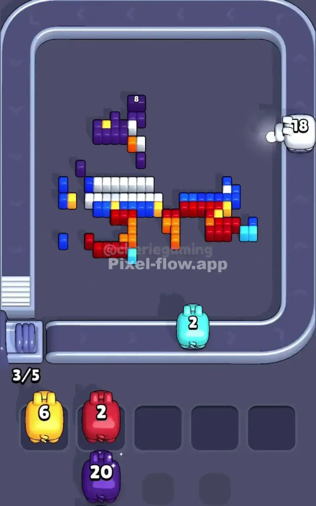 Pixel Flow Level 710 Solution 3