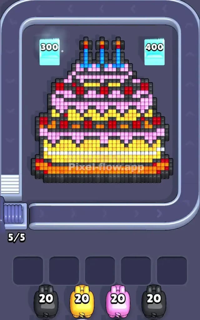 Pixel Flow Level 407 Gameplay
