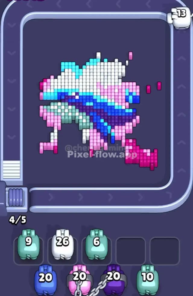 Pixel Flow Level 1642 Solution 2