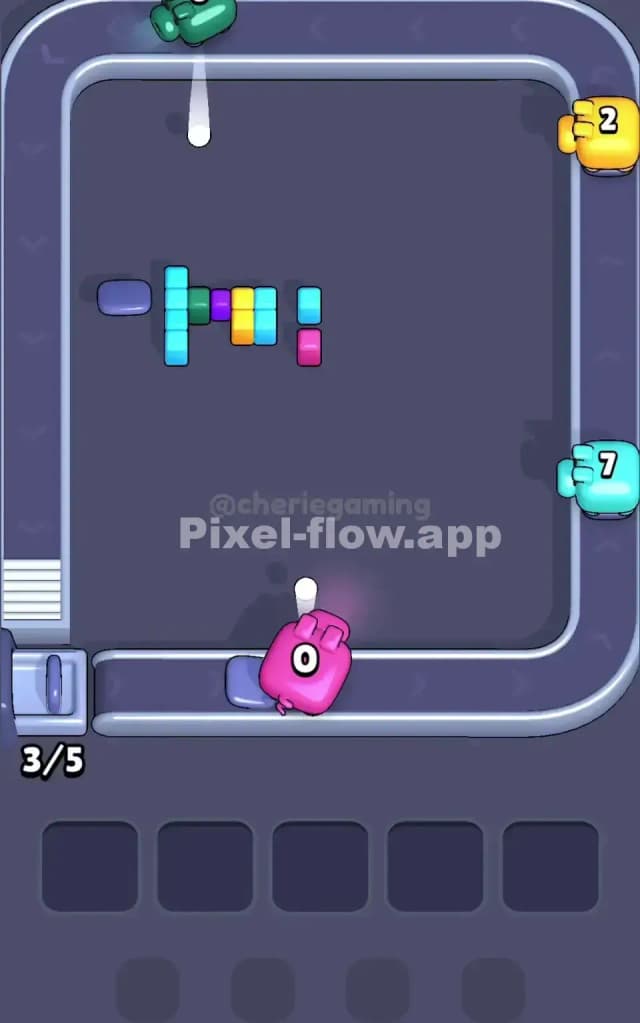 Pixel Flow Level 88 Solution 3