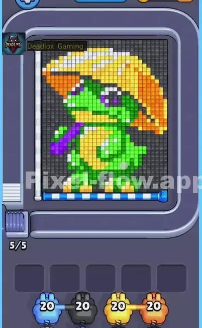 Pixel Flow Level 456 Gameplay