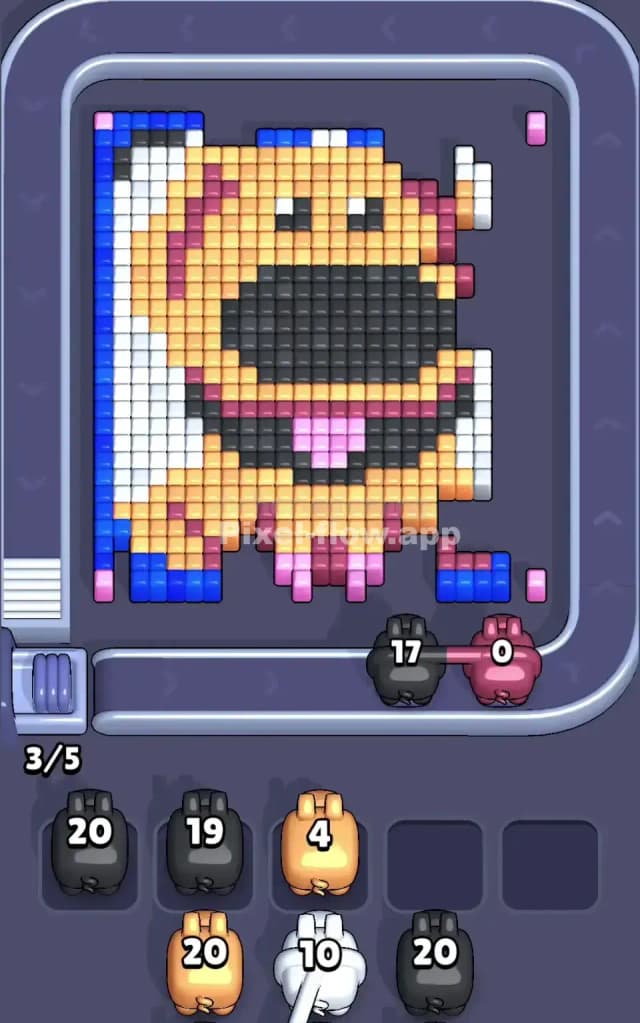 Pixel Flow Level 534 Solution 1