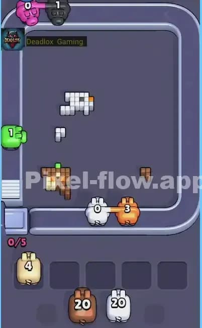 Pixel Flow Level 453 Solution 3