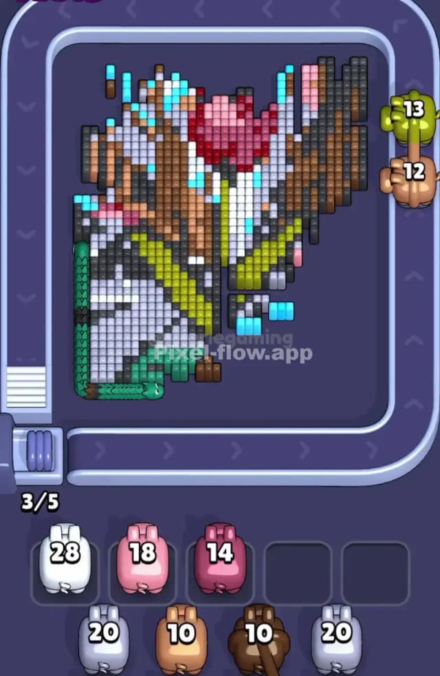 Pixel Flow Level 1649 Solution 1