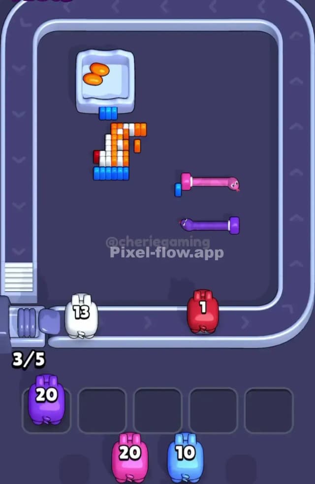 Pixel Flow Level 1612 Solution 3