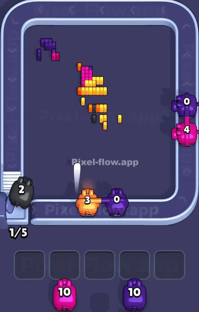 Pixel Flow Level 1086 Solution 3