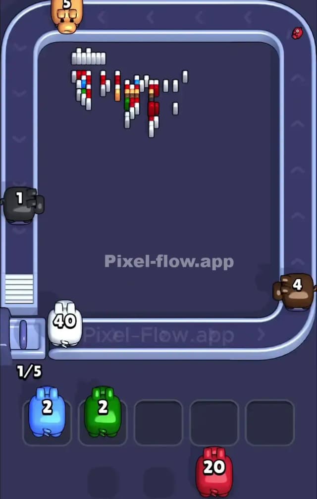 Pixel Flow Level 917 Solution 3