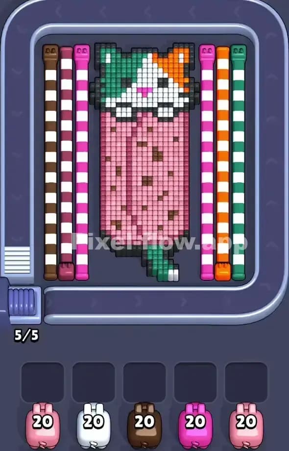 Pixel Flow Level 508 Screenshot