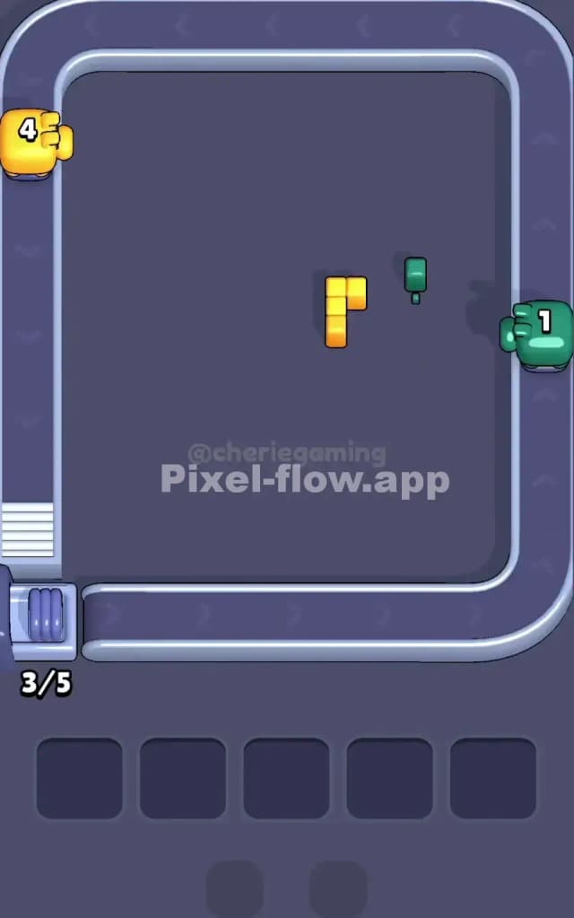 Pixel Flow Level 100 Solution 3