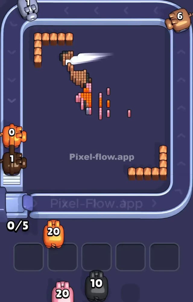 Pixel Flow Level 963 Solution 3