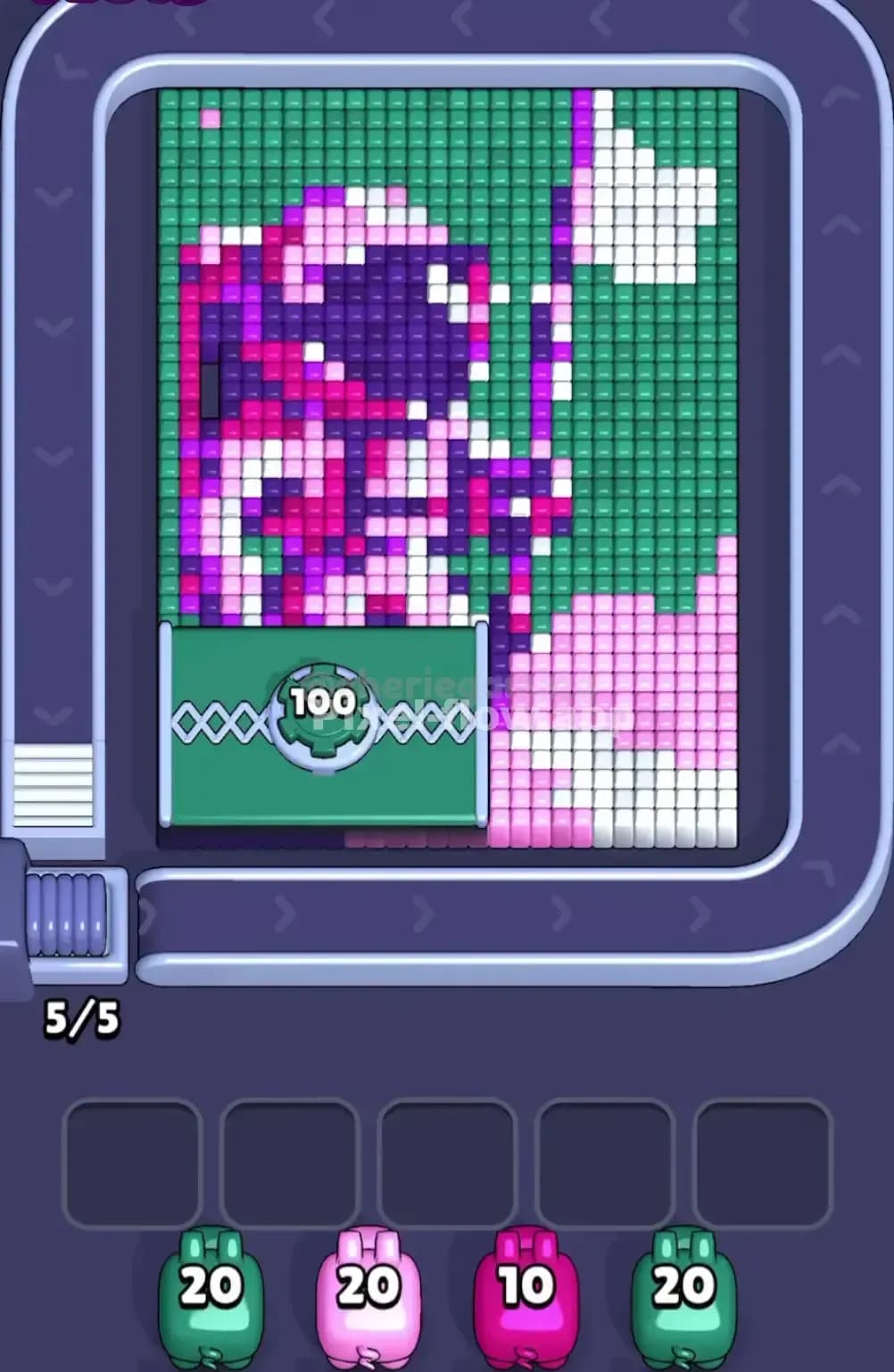 Pixel Flow Level 1651 Screenshot
