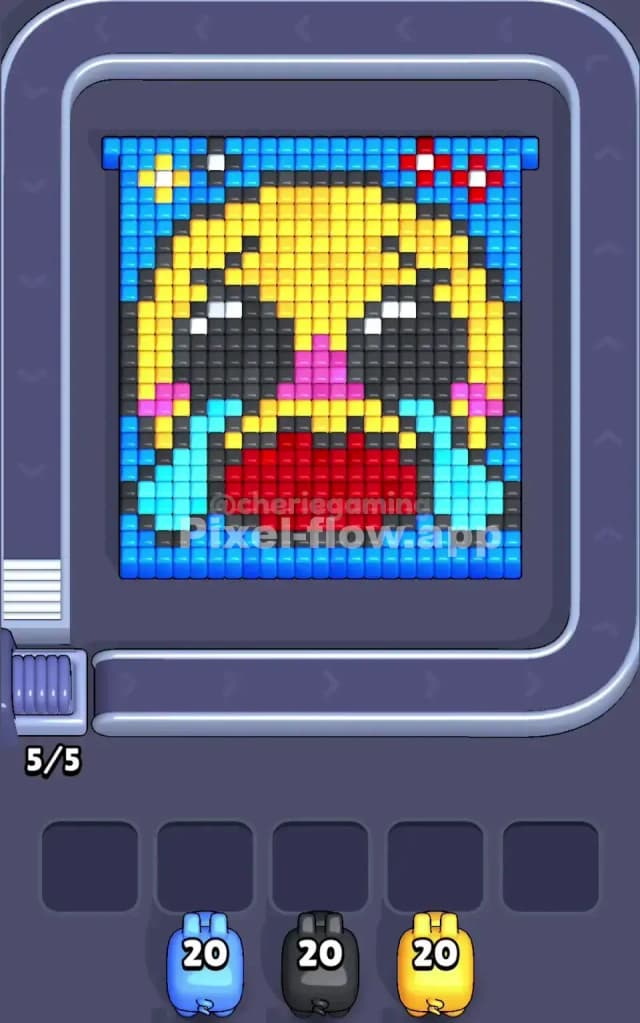 Pixel Flow Level 97 Gameplay