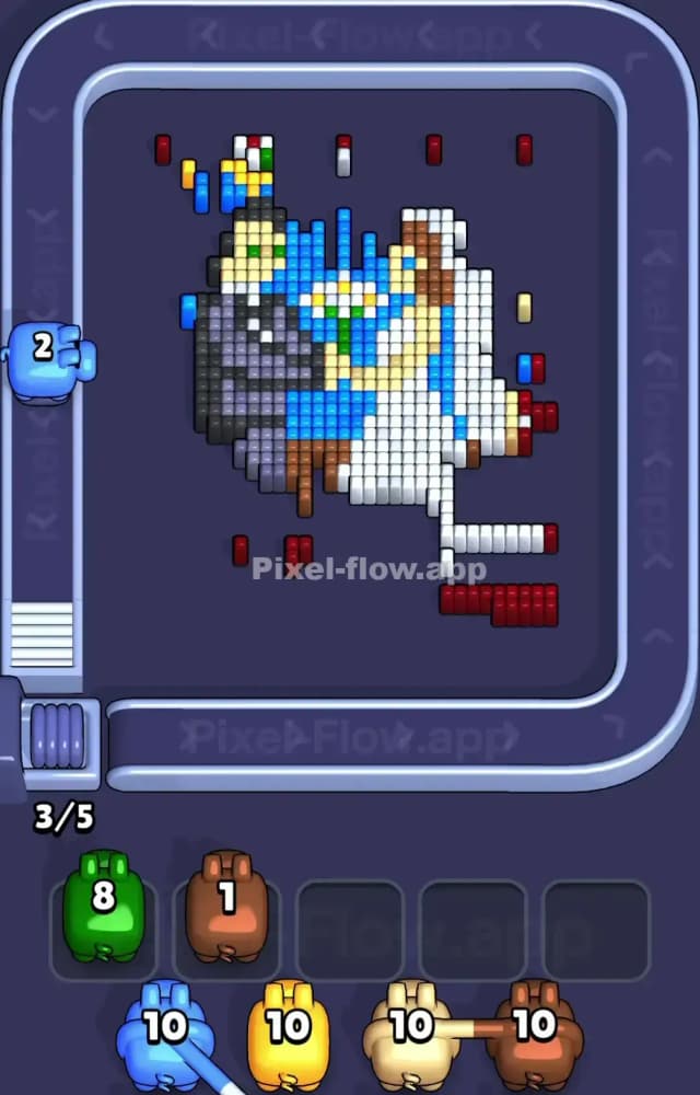 Pixel Flow Level 1552 Solution 2