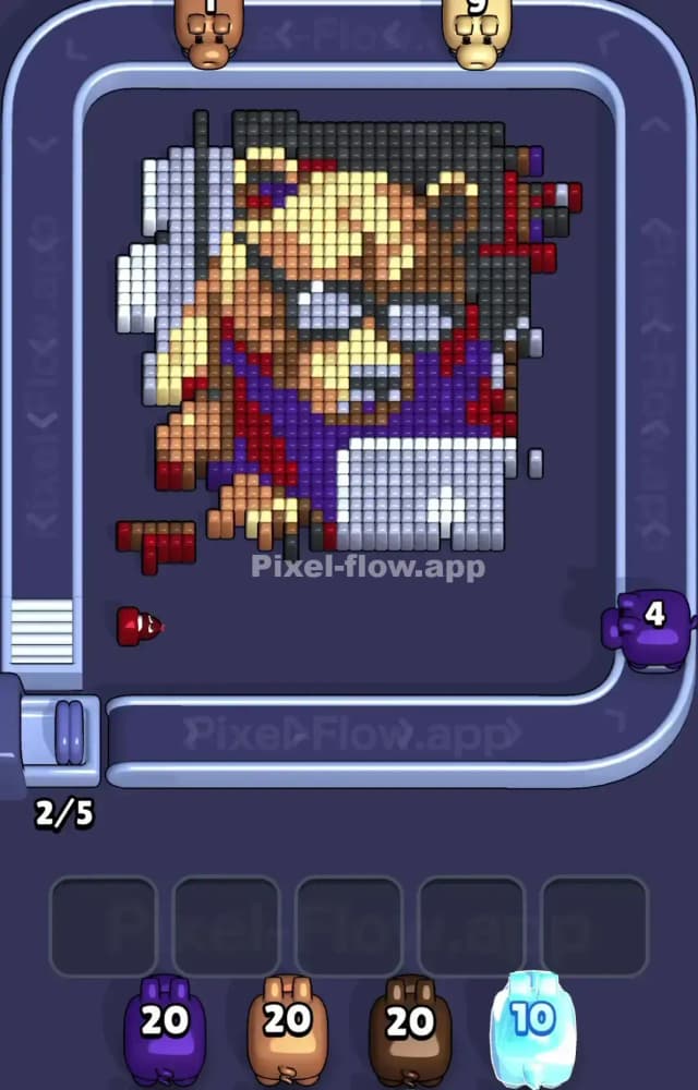 Pixel Flow Level 1323 Solution 1