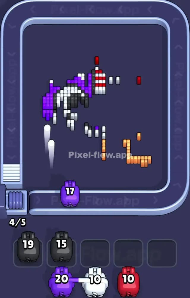 Pixel Flow Level 1254 Solution 3