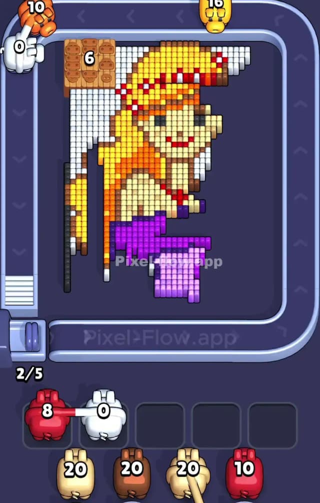 Pixel Flow Level 820 Solution 2