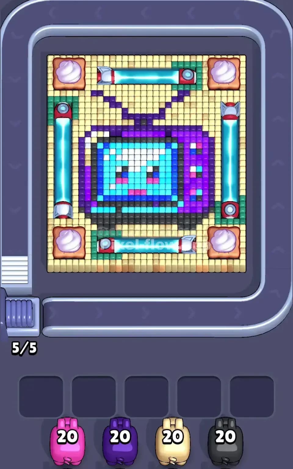 Pixel Flow Level 507 Screenshot