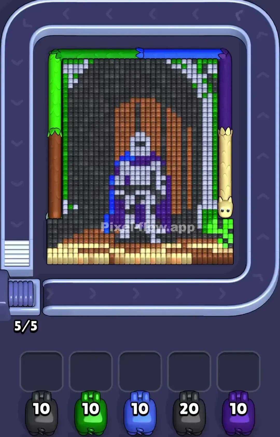 Pixel Flow Level 1166 Screenshot