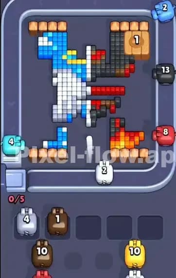 Pixel Flow Level 399 Solution 2