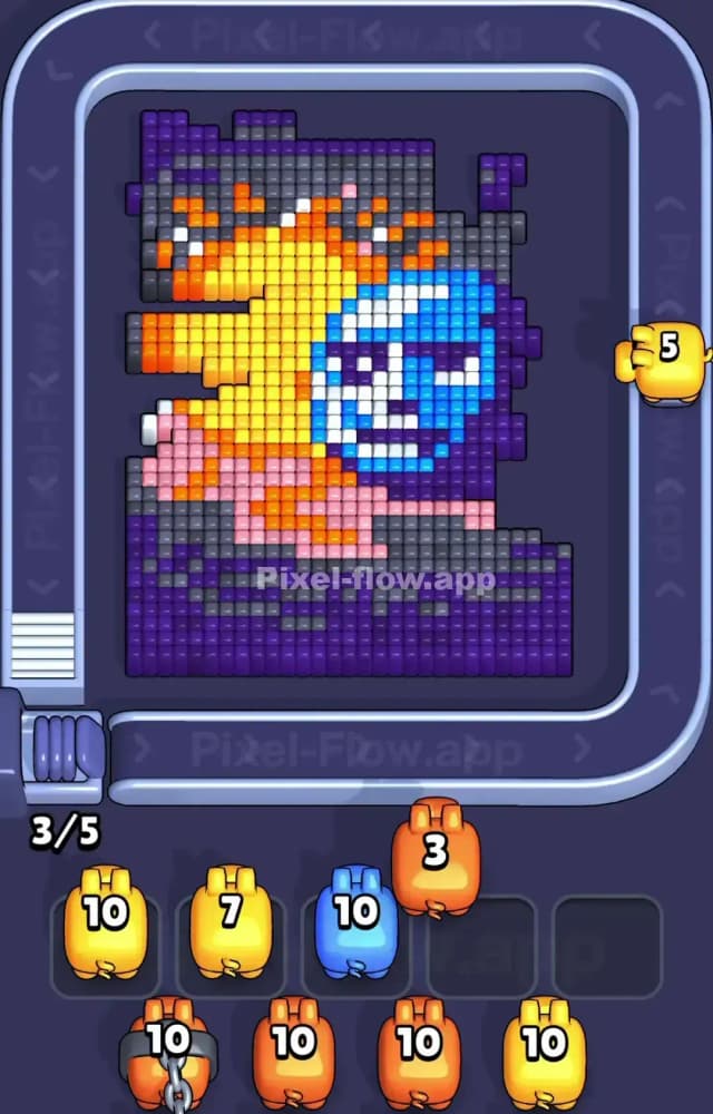 Pixel Flow Level 1404 Solution 1