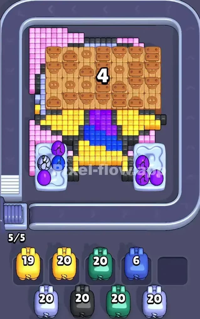 Pixel Flow Level 261 Solution 1