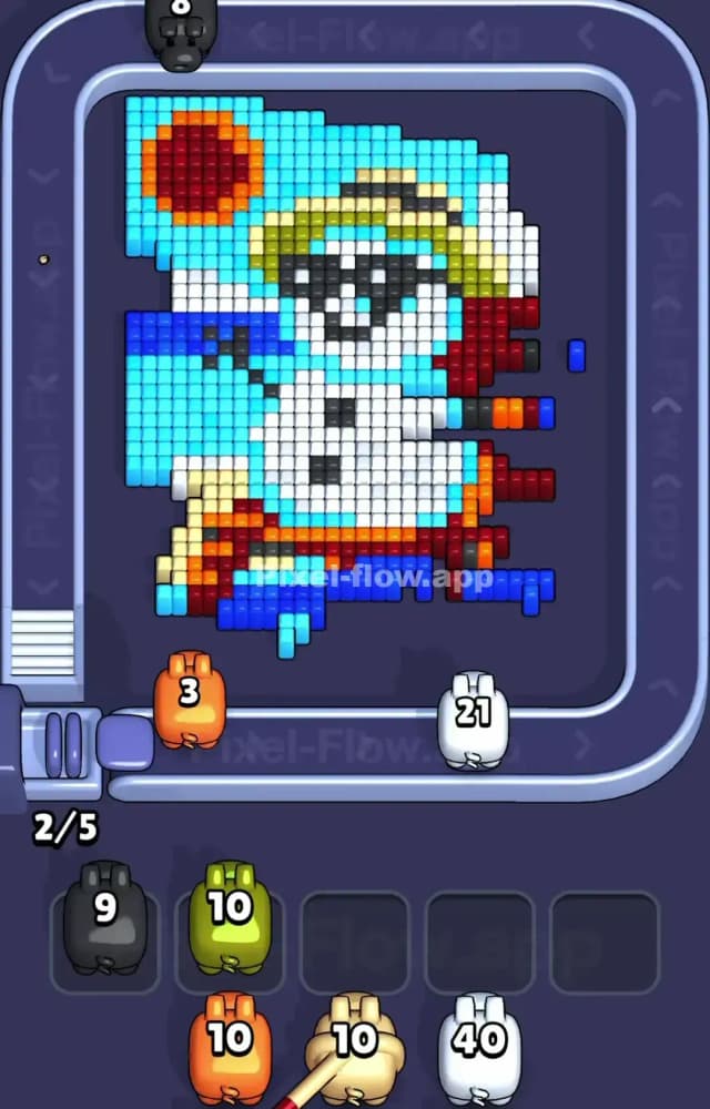 Pixel Flow Level 1342 Solution 1