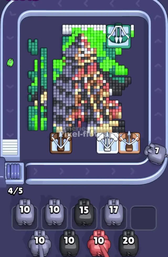Pixel Flow Level 1687 Solution 1