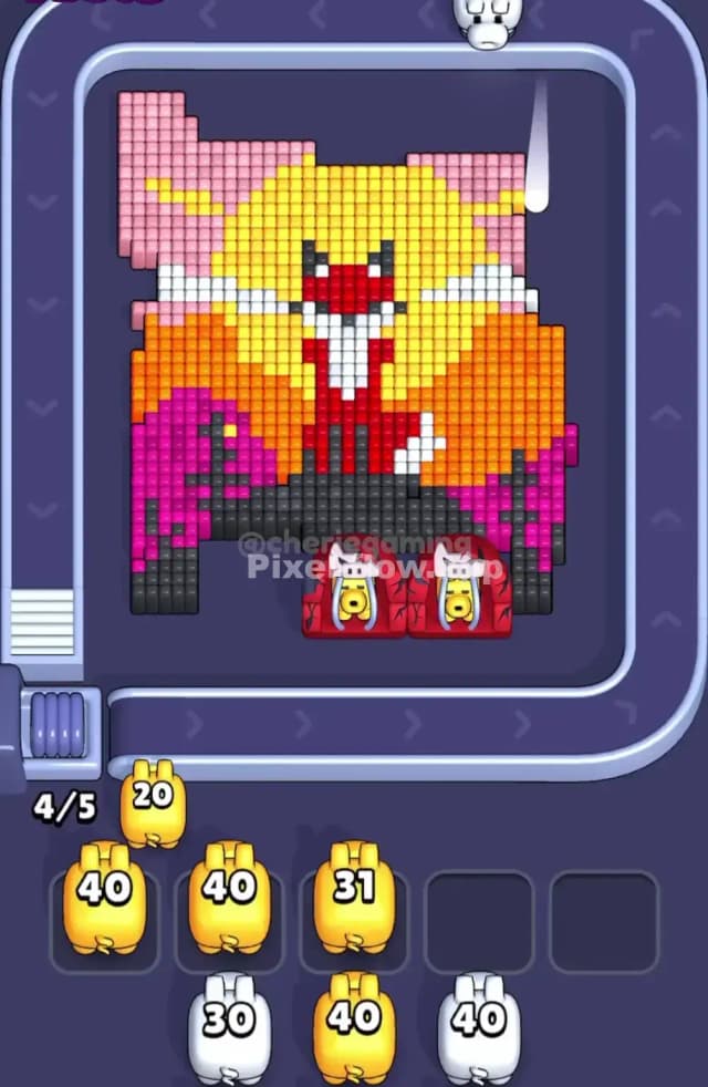 Pixel Flow Level 1741 Solution 1