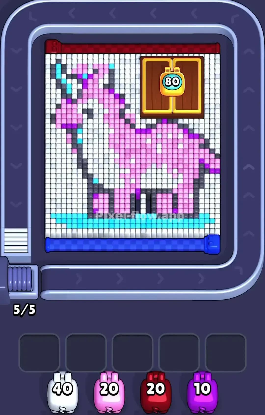 Pixel Flow Level 1260 Screenshot