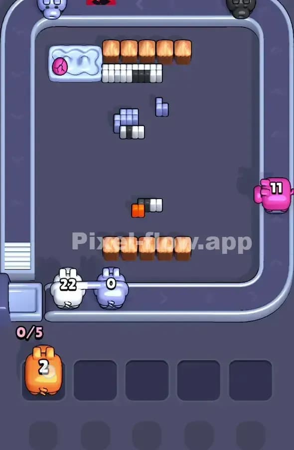 Pixel Flow Level 355 Solution 3