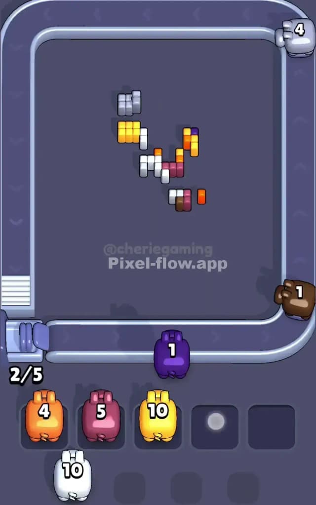 Pixel Flow Level 366 Solution 3