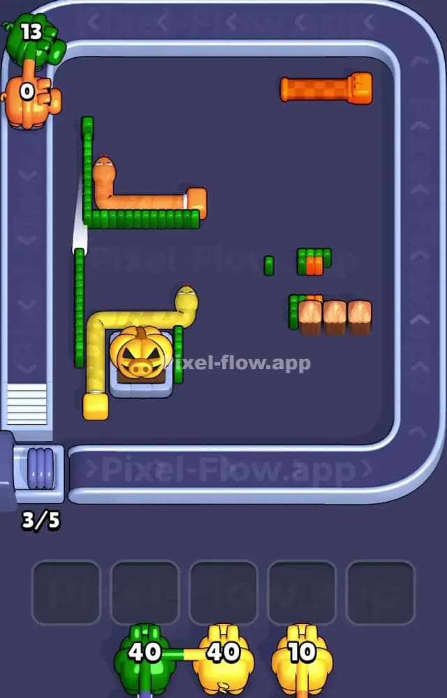 Pixel Flow Level 1051 Solution 2