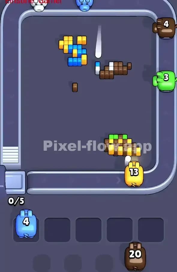 Pixel Flow Level 380 Solution 3