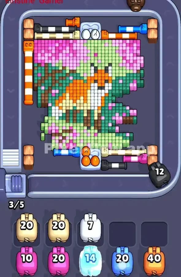 Pixel Flow Level 370 Solution 1