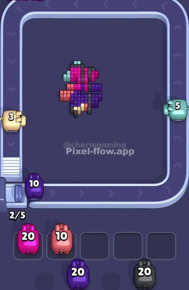 Pixel Flow Level 1743 Solution 3