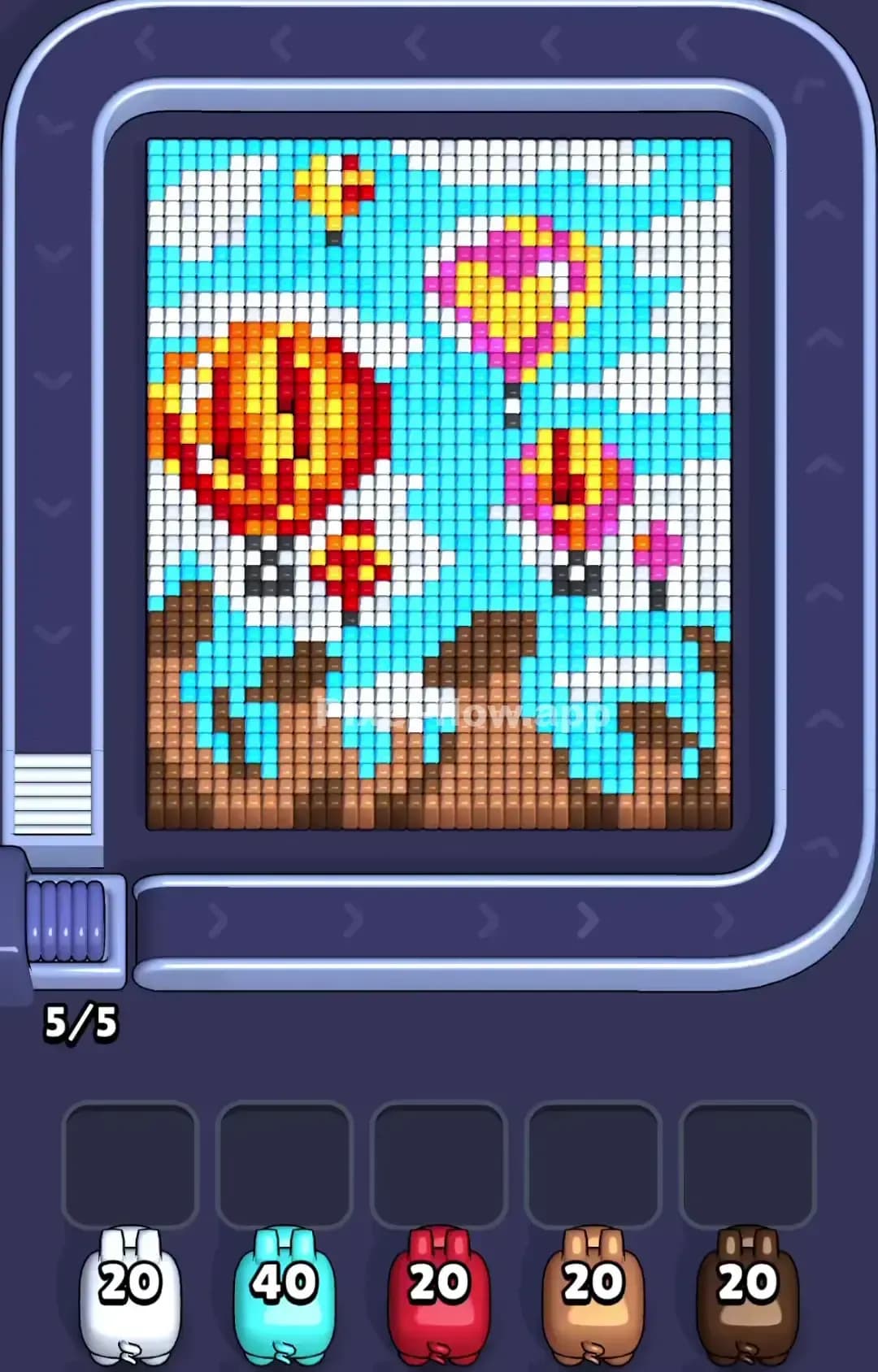 Pixel Flow Level 977 Screenshot