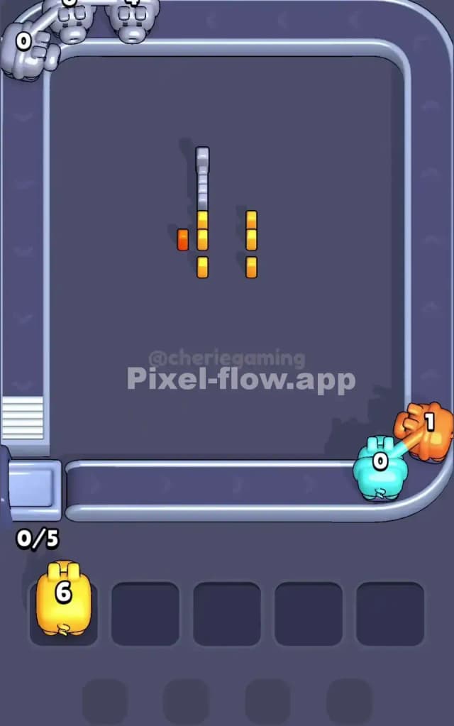 Pixel Flow Level 139 Solution 3