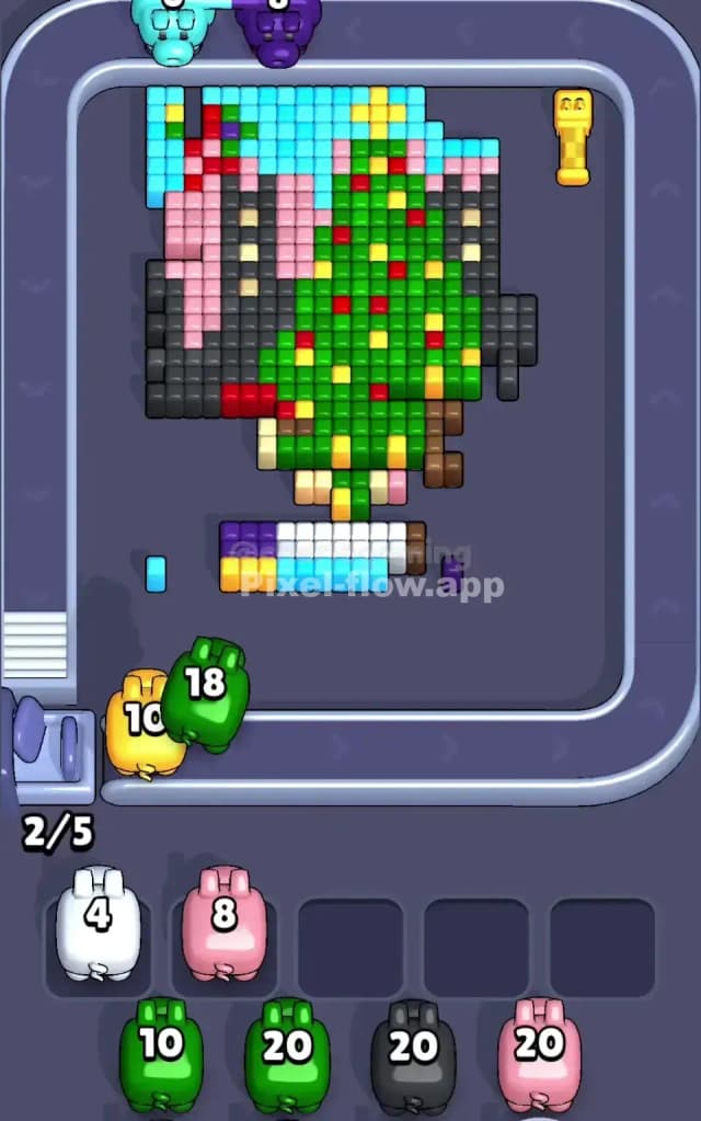 Pixel Flow Level 365 Solution 2