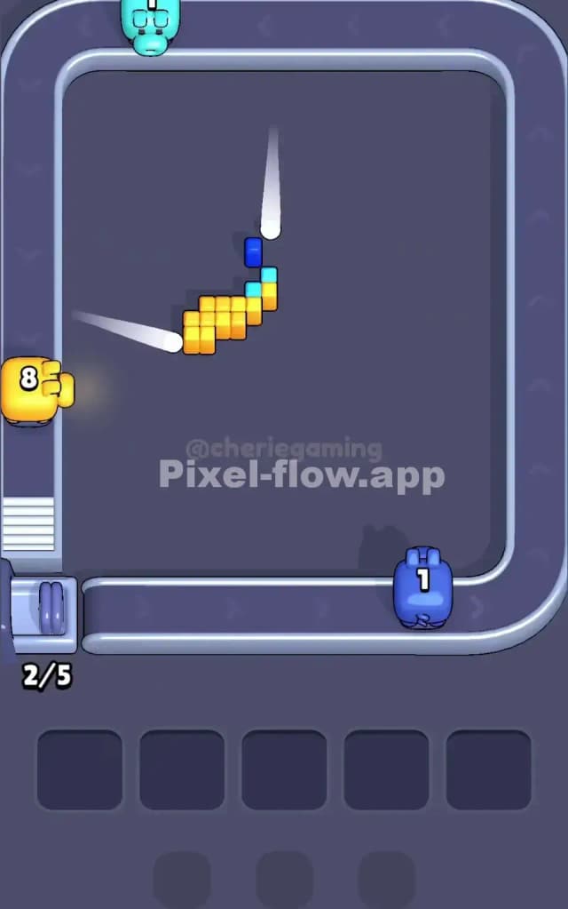 Pixel Flow Level 13 Solution 3