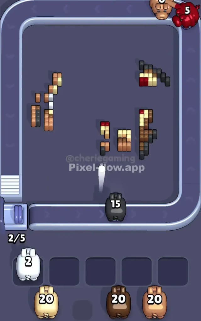 Pixel Flow Level 641 Solution 3