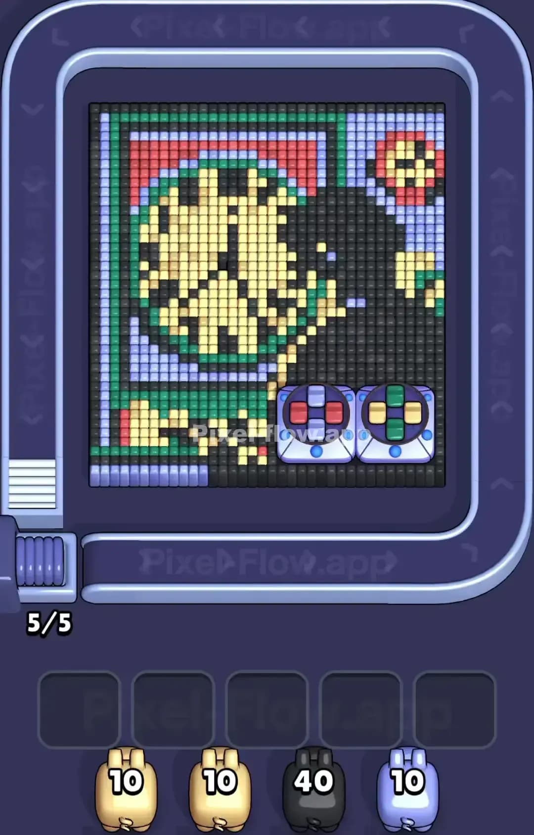 Pixel Flow Level 1592 Screenshot