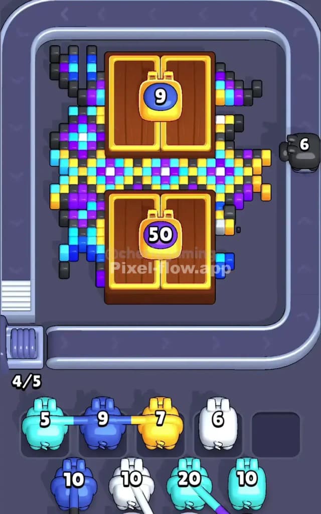 Pixel Flow Level 452 Solution 1
