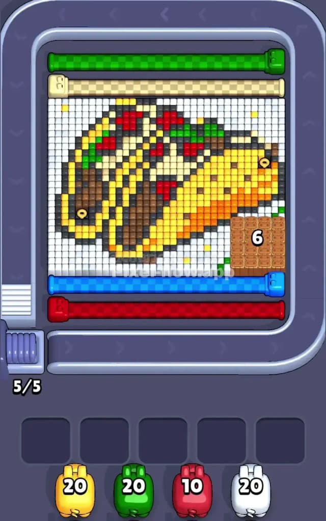 Pixel Flow Level 394 Gameplay