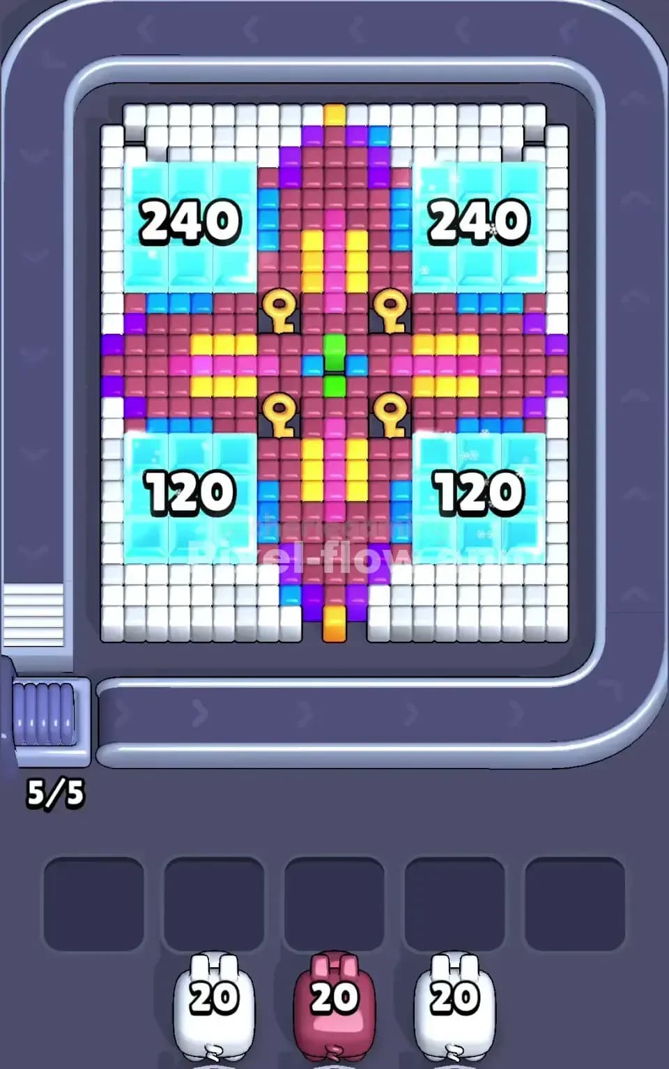 Pixel Flow Level 222 Screenshot