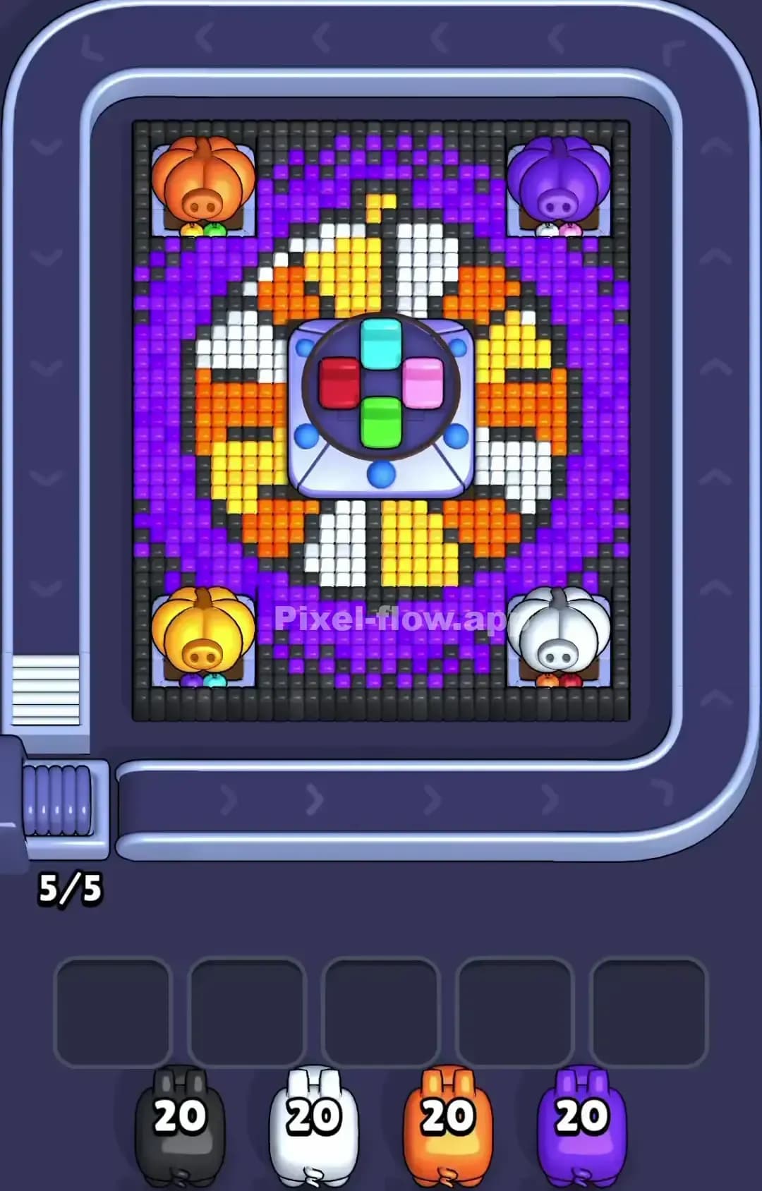 Pixel Flow Level 1300 Screenshot