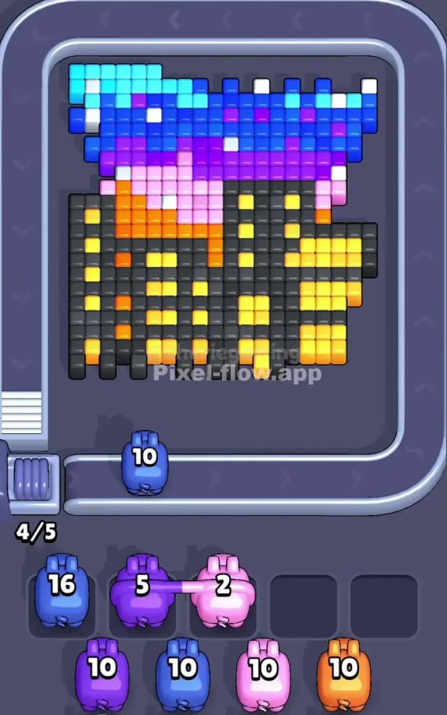 Pixel Flow Level 373 Solution 2
