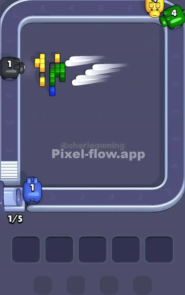 Pixel Flow Level 53 Solution 3