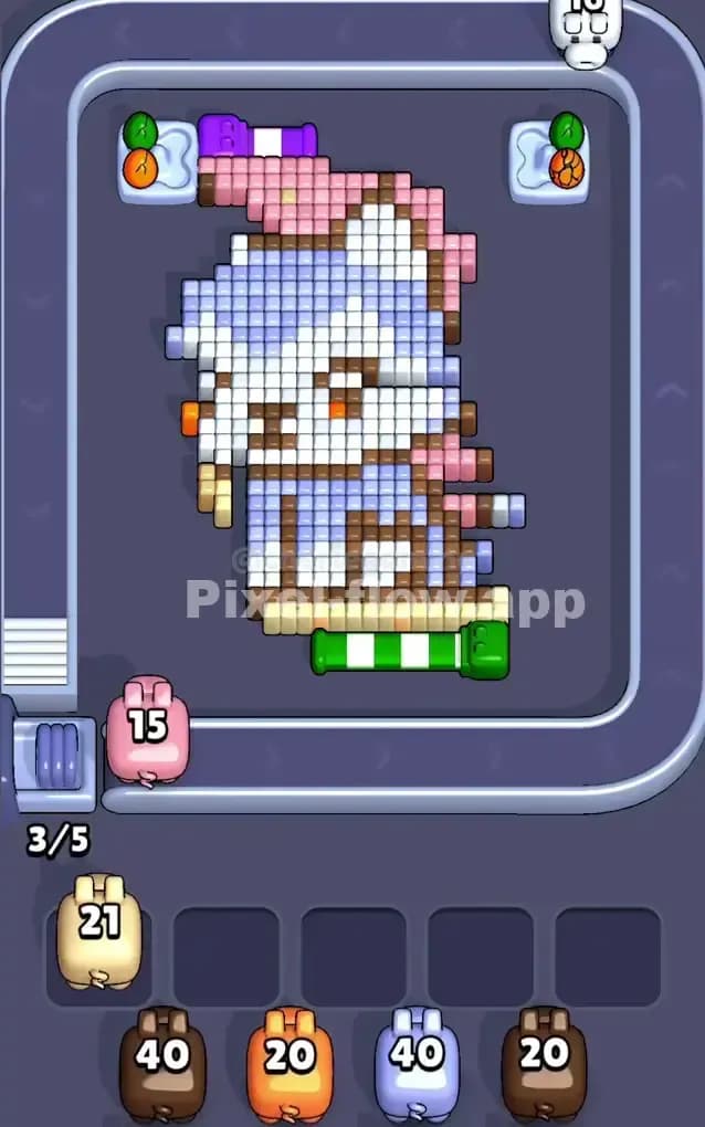 Pixel Flow Level 295 Solution 2